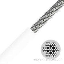 Cable de alambre de acero inoxidable 7x7-3-12 mm